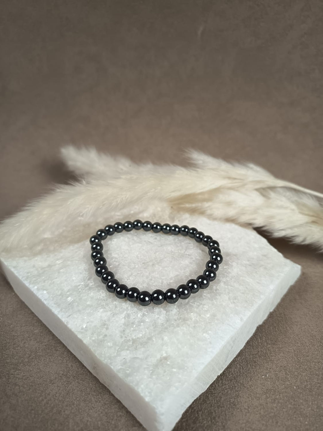 Lumara Handgefertigtes Armband aus schwarzem Obsidian 6mm – Edelsteinschmuck für Schutz, Erdung und Transformation 
